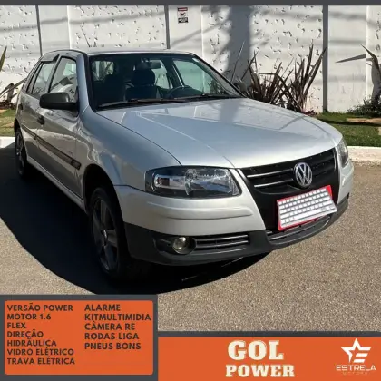 VOLKSWAGEN GOL 1.6 MI POWER 8V FLEX 4P MANUAL G.IV VOLKSWAGEN GOL 1.6 MI POWER 8V FLEX 4P MANUAL G.IV