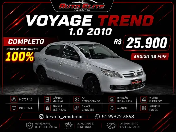 VOLKSWAGEN VOYAGE 1.0 MI 8V FLEX 4P MANUAL VOLKSWAGEN VOYAGE 1.0 MI 8V FLEX 4P MANUAL