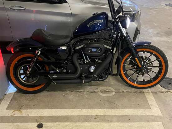 HARLEY-DAVIDSON-SPORTSTER IRON 883 HARLEY-DAVIDSON-SPORTSTER IRON 883-2012