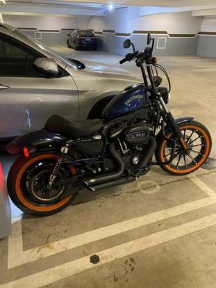 HARLEY-DAVIDSON-SPORTSTER IRON 883-2012