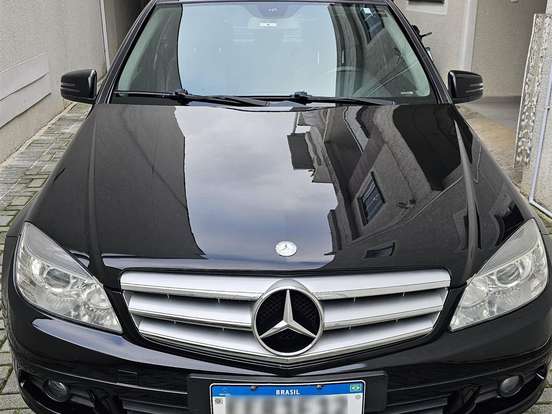MERCEDES-BENZ-C 200 K-1.8 AVANTGARDE KOMPRESSOR GASOLINA 4P AUTOMÁTICO MERCEDES-BENZ-C 200 K-2009