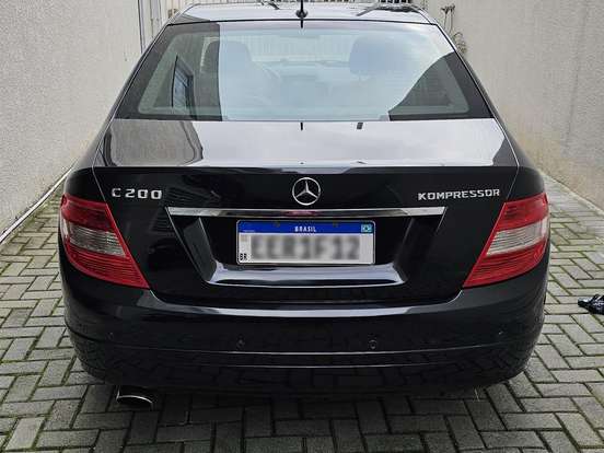 MERCEDES-BENZ-C 200 K-1.8 AVANTGARDE KOMPRESSOR GASOLINA 4P AUTOMÁTICO MERCEDES-BENZ-C 200 K-2009