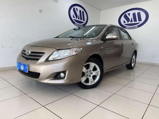 TOYOTA-COROLLA-2.0 XEI 16V FLEX 4P AUTOMÁTICO TOYOTA-COROLLA-2010