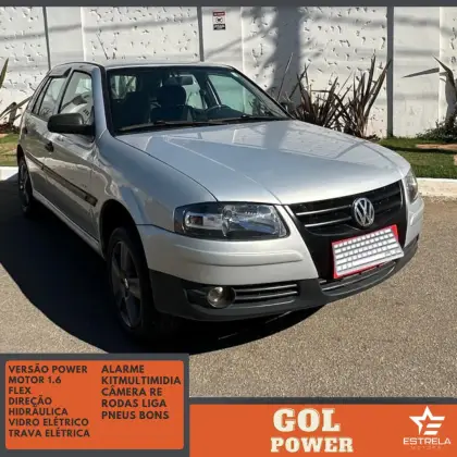 VOLKSWAGEN GOL 1.6 MI POWER 8V FLEX 4P MANUAL G.IV VOLKSWAGEN GOL 1.6 MI POWER 8V FLEX 4P MANUAL G.IV
