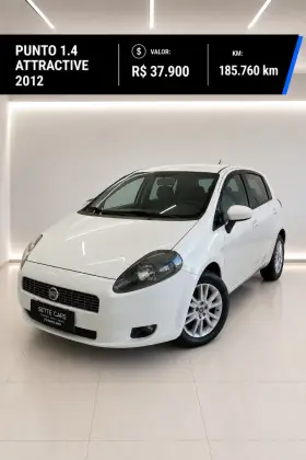 FIAT PUNTO 1.4 ATTRACTIVE 8V FLEX 4P MANUAL FIAT PUNTO 1.4 ATTRACTIVE 8V FLEX 4P MANUAL
