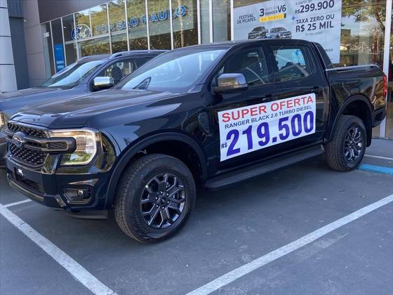 FORD RANGER 2.0 TURBO DIESEL CD BLACK 4X2 AUTOMÁTICO