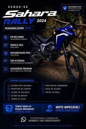 HONDA-XRE 300 SAHARA RALLY-2024