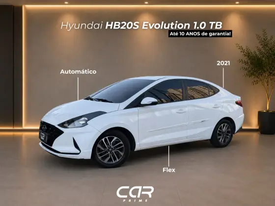 HYUNDAI HB20S 1.0 TGDI FLEX EVOLUTION AUTOMÁTICO HYUNDAI HB20S 1.0 TGDI FLEX EVOLUTION AUTOMÁTICO