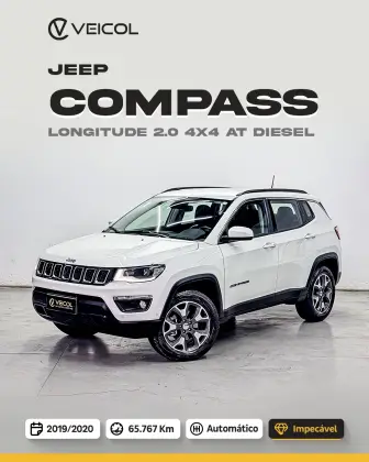 JEEP COMPASS 2.0 16V DIESEL LONGITUDE 4X4 AUTOMÁTICO