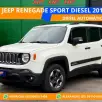 JEEP RENEGADE 2.0 16V TURBO DIESEL SPORT 4P 4X4 AUTOMÁTICO JEEP RENEGADE 2.0 16V TURBO DIESEL SPORT 4P 4X4 AUTOMÁTICO