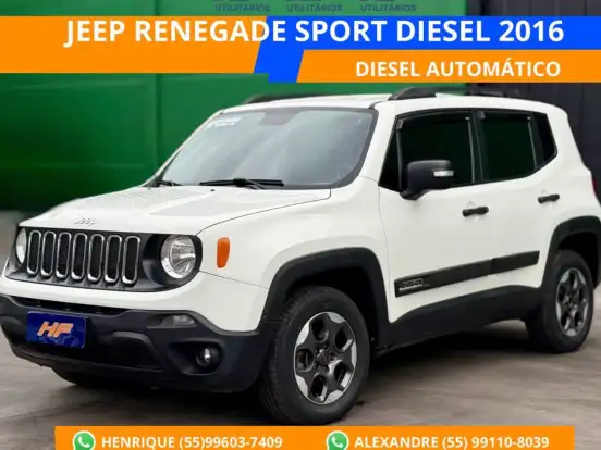 JEEP-RENEGADE-2.0 16V TURBO DIESEL SPORT 4P 4X4 AUTOMÁTICO JEEP-RENEGADE-2015