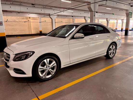 MERCEDES-BENZ-C 180-1.6 CGI EXCLUSIVE 16V TURBO GASOLINA 4P AUTOMÁTICO MERCEDES-BENZ-C 180-2015