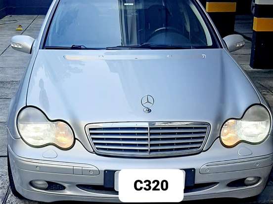 MERCEDES-BENZ-C 320-3.2 ELEGANCE V6 GASOLINA 4P AUTOMÁTICO MERCEDES-BENZ-C 320-2001