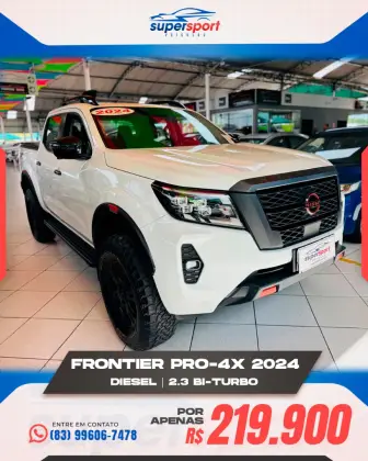 NISSAN FRONTIER 2.3 16V TURBO DIESEL PRO4X CD 4X4 AUTOMÁTICO NISSAN FRONTIER 2.3 16V TURBO DIESEL PRO4X CD 4X4 AUTOMÁTICO