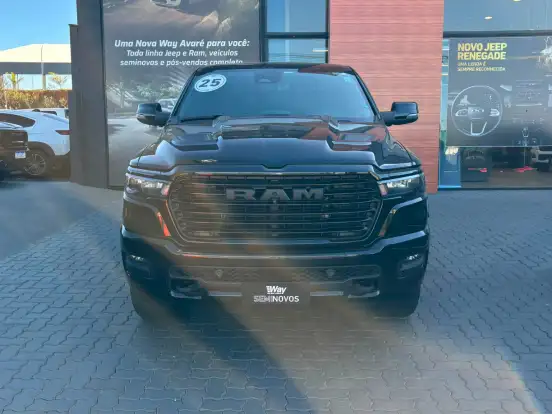 RAM-1500-3.0 HURRICANE 6 BITURBO GASOLINA LARAMIE NIGHT EDITION CD 4X4 AUTOMÁTICO RAM-1500-2024