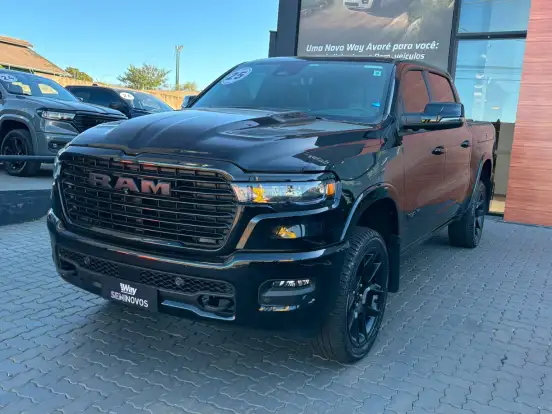 RAM-1500-3.0 HURRICANE 6 BITURBO GASOLINA LARAMIE NIGHT EDITION CD 4X4 AUTOMÁTICO RAM-1500-2024