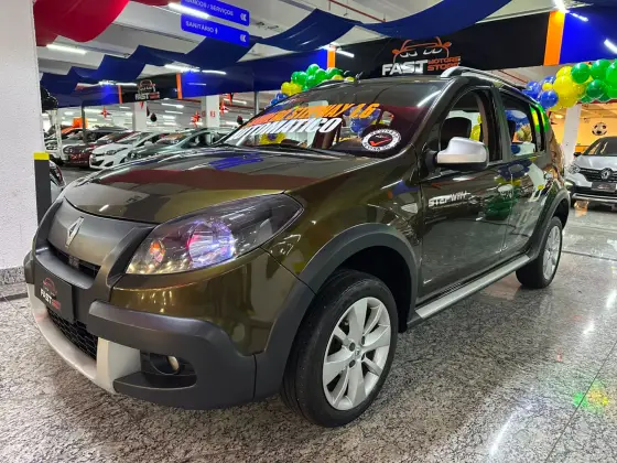 RENAULT SANDERO 1.6 STEPWAY 16V FLEX 4P AUTOMÁTICO RENAULT SANDERO 1.6 STEPWAY 16V FLEX 4P AUTOMÁTICO