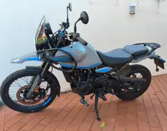 ROYAL ENFIELD HIMALAYAN 450 SLATE POPPY BLUE ROYAL ENFIELD HIMALAYAN 450 SLATE POPPY BLUE