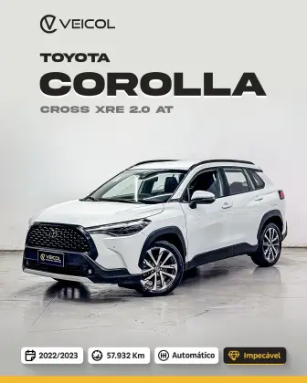 TOYOTA COROLLA CROSS 2.0 VVT-IE FLEX XRE DIRECT SHIFT TOYOTA COROLLA CROSS 2.0 VVT-IE FLEX XRE DIRECT SHIFT