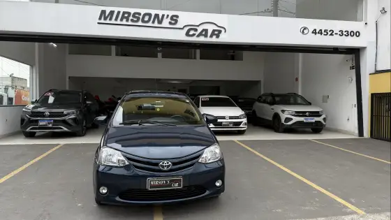 TOYOTA ETIOS 1.5 XS 16V FLEX 4P MANUAL TOYOTA ETIOS 1.5 XS 16V FLEX 4P MANUAL