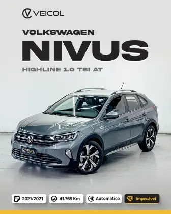 VOLKSWAGEN NIVUS 1.0 200 TSI TOTAL FLEX HIGHLINE AUTOMÁTICO VOLKSWAGEN NIVUS 1.0 200 TSI TOTAL FLEX HIGHLINE AUTOMÁTICO