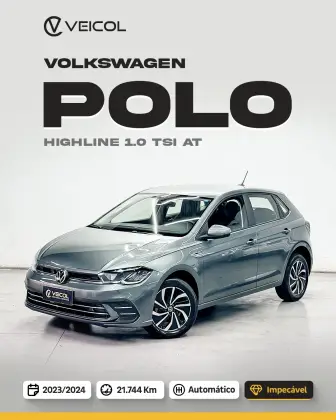 VOLKSWAGEN POLO 1.0 170 TSI HIGHLINE AUTOMÁTICO VOLKSWAGEN POLO 1.0 170 TSI HIGHLINE AUTOMÁTICO