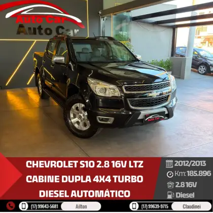 CHEVROLET S10 2.8 LTZ 4X4 CD 16V TURBO DIESEL 4P AUTOMÁTICO CHEVROLET S10 2.8 LTZ 4X4 CD 16V TURBO DIESEL 4P AUTOMÁTICO