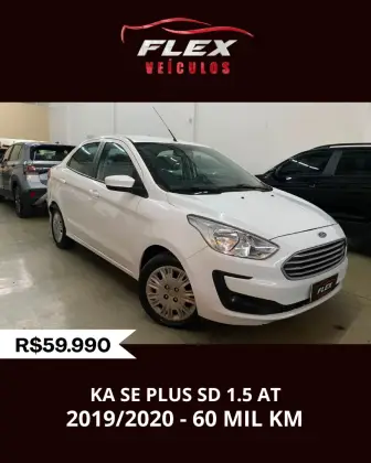 FORD KA 1.5 TI-VCT FLEX SE PLUS SEDAN AUTOMÁTICO FORD KA 1.5 TI-VCT FLEX SE PLUS SEDAN AUTOMÁTICO