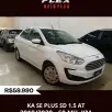 FORD KA 1.5 TI-VCT FLEX SE PLUS SEDAN AUTOMÁTICO FORD KA 1.5 TI-VCT FLEX SE PLUS SEDAN AUTOMÁTICO