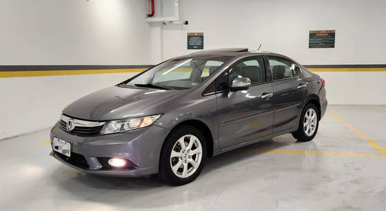 HONDA CIVIC 1.8 EXS 16V FLEX 4P AUTOMÁTICO