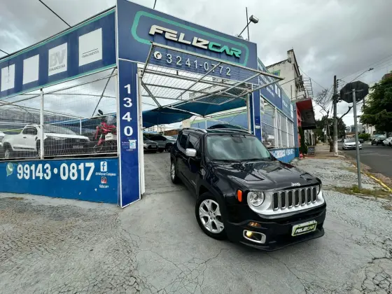 JEEP RENEGADE 1.8 16V FLEX LIMITED 4P AUTOMÁTICO JEEP RENEGADE 1.8 16V FLEX LIMITED 4P AUTOMÁTICO
