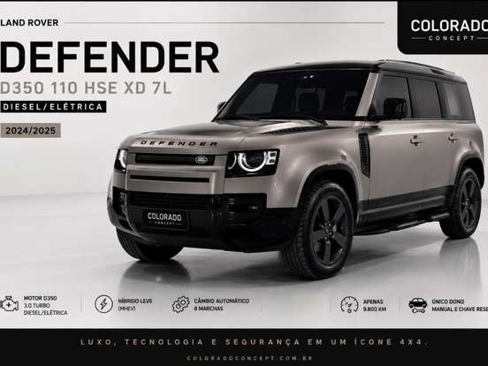 LAND ROVER-DEFENDER-3.0 D350 TURBO DIESEL MHEV 110 X-DYNAMIC HSE AWD AUTOMÁTICO LAND ROVER-DEFENDER-2024