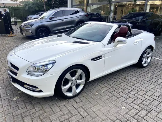 MERCEDES-BENZ SLK 250 1.8 CGI 16V TURBO GASOLINA 2P AUTOMÁTICO MERCEDES-BENZ SLK 250 1.8 CGI 16V TURBO GASOLINA 2P AUTOMÁTICO