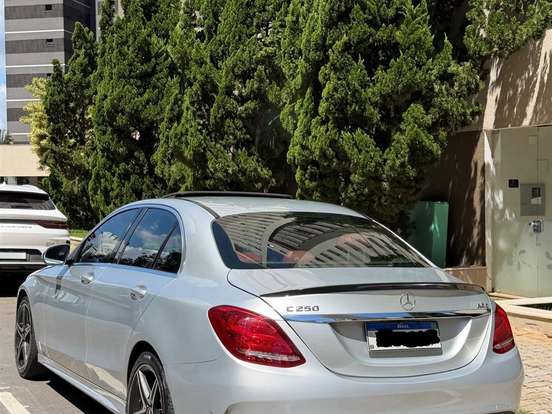 MERCEDES-BENZ-C 250-2.0 CGI SPORT TURBO 16V GASOLINA 4P AUTOMÁTICO MERCEDES-BENZ-C 250-2015