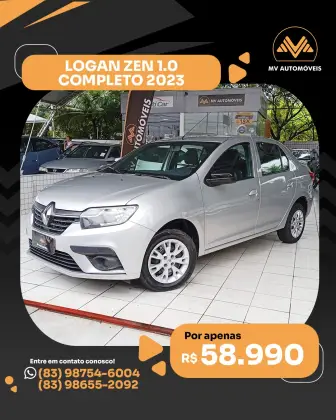 RENAULT LOGAN 1.0 12V SCE FLEX ZEN MANUAL RENAULT LOGAN 1.0 12V SCE FLEX ZEN MANUAL