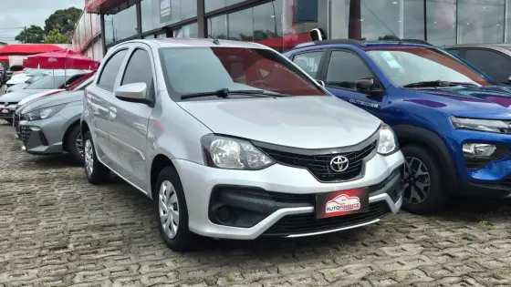 TOYOTA ETIOS 1.3 X 16V FLEX 4P MANUAL TOYOTA ETIOS 1.3 X 16V FLEX 4P MANUAL
