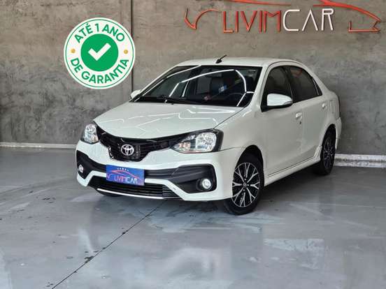 TOYOTA-ETIOS-1.5 PLATINUM SEDAN 16V FLEX 4P AUTOMÁTICO TOYOTA-ETIOS-2018