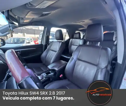 TOYOTA-HILUX SW4-2.8 SRX 4X4 7 LUGARES 16V TURBO INTERCOOLER DIESEL 4P AUTOMÁTICO TOYOTA-HILUX SW4-2016