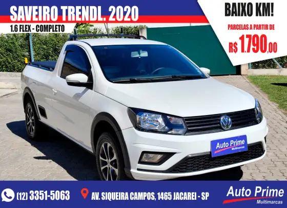 VOLKSWAGEN SAVEIRO 1.6 MSI TRENDLINE CS 8V FLEX 2P MANUAL