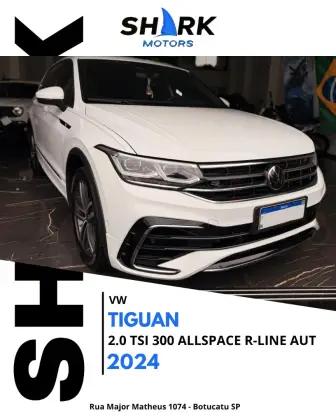 VOLKSWAGEN TIGUAN 2.0 300 TSI GASOLINA ALLSPACE R-LINE AUTOMÁTICO VOLKSWAGEN TIGUAN 2.0 300 TSI GASOLINA ALLSPACE R-LINE AUTOMÁTICO
