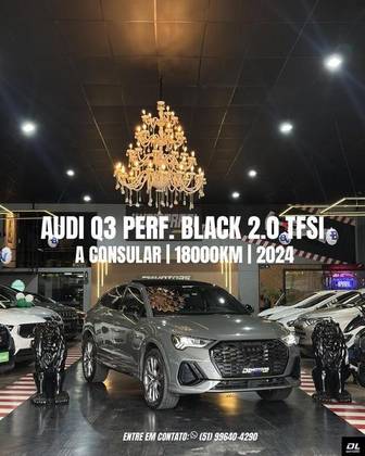 AUDI Q3 2.0 40 TFSI GASOLINA SPORTBACK PERFORMANCE BLACK PLUS QUATTRO TIPTRONIC
