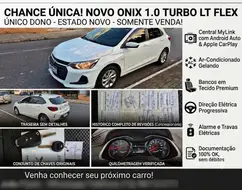 CHEVROLET ONIX 1.0 TURBO FLEX LT MANUAL CHEVROLET ONIX 1.0 TURBO FLEX LT MANUAL