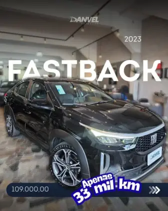 FIAT FASTBACK 1.0 TURBO 200 FLEX IMPETUS CVT FIAT FASTBACK 1.0 TURBO 200 FLEX IMPETUS CVT