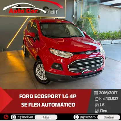FORD ECOSPORT 1.6 SE 16V FLEX 4P POWERSHIFT