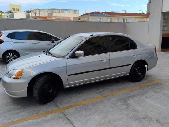 HONDA-CIVIC-1.7 EX 16V GASOLINA 4P AUTOMÁTICO HONDA-CIVIC-2001