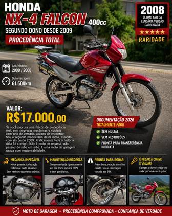 HONDA NX4 FALCON 