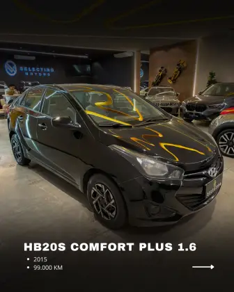 HYUNDAI HB20S 1.6 COMFORT PLUS 16V FLEX 4P MANUAL HYUNDAI HB20S 1.6 COMFORT PLUS 16V FLEX 4P MANUAL