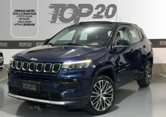 JEEP COMPASS 1.3 T270 TURBO FLEX LIMITED AT6 JEEP COMPASS 1.3 T270 TURBO FLEX LIMITED AT6