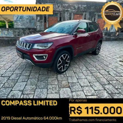 JEEP COMPASS 2.0 16V DIESEL LIMITED 4X4 AUTOMÁTICO JEEP COMPASS 2.0 16V DIESEL LIMITED 4X4 AUTOMÁTICO