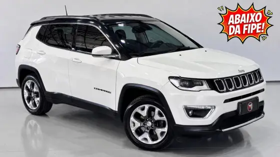 JEEP COMPASS 2.0 16V FLEX LIMITED AUTOMÁTICO JEEP COMPASS 2.0 16V FLEX LIMITED AUTOMÁTICO